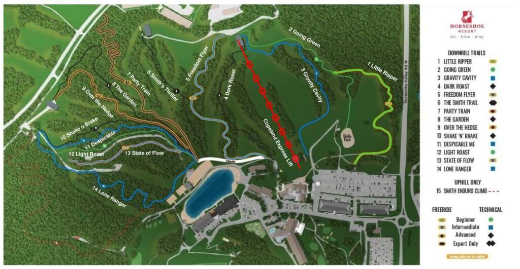 Horseshoe Valley 2hr Guided Ride