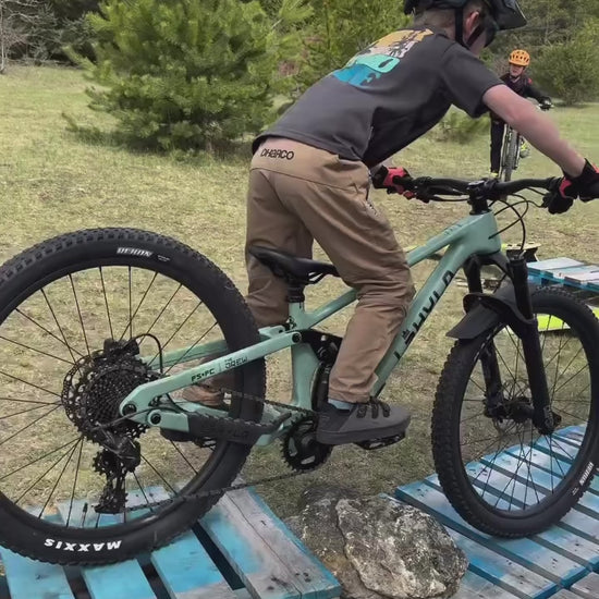 kids mountain bike camp lessons