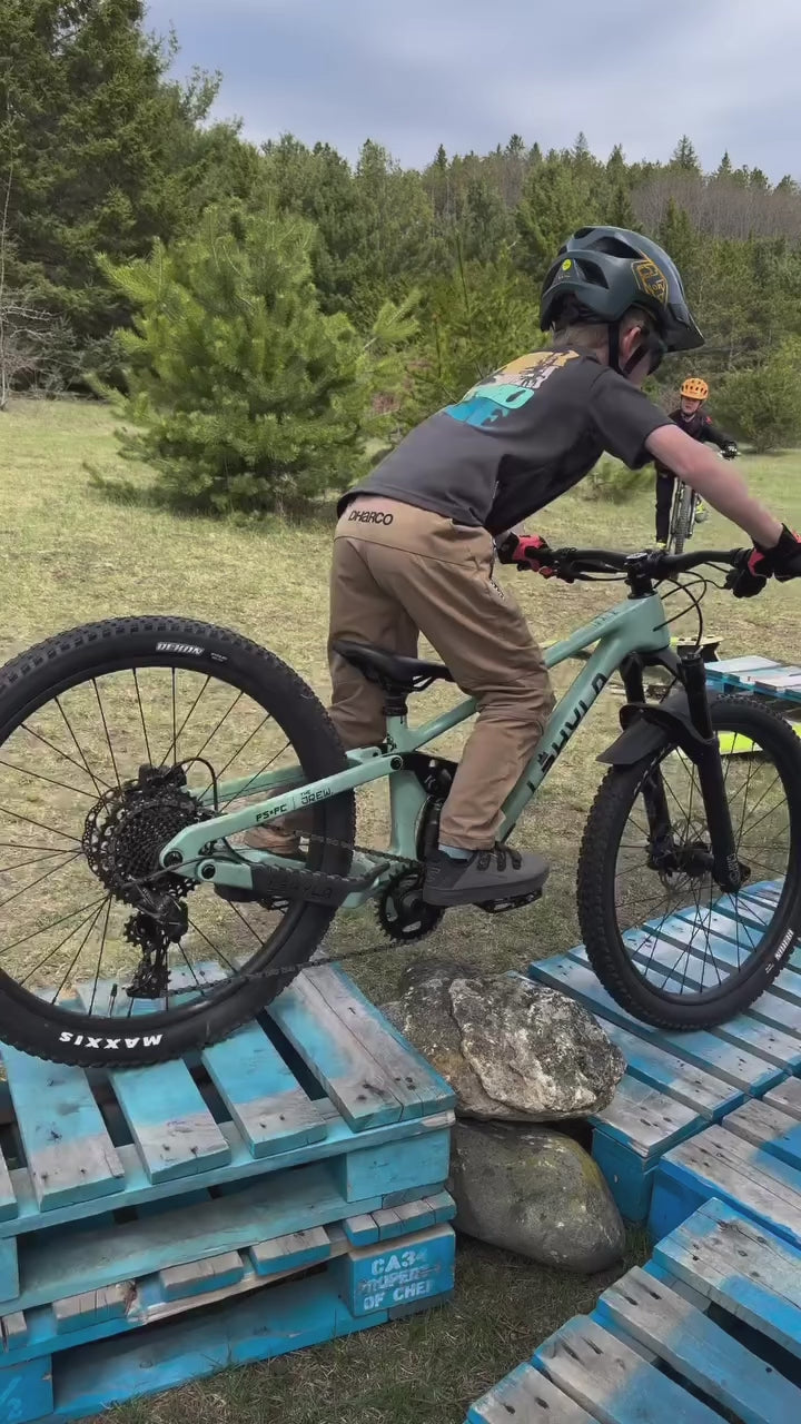 kids mountain bike camp lessons