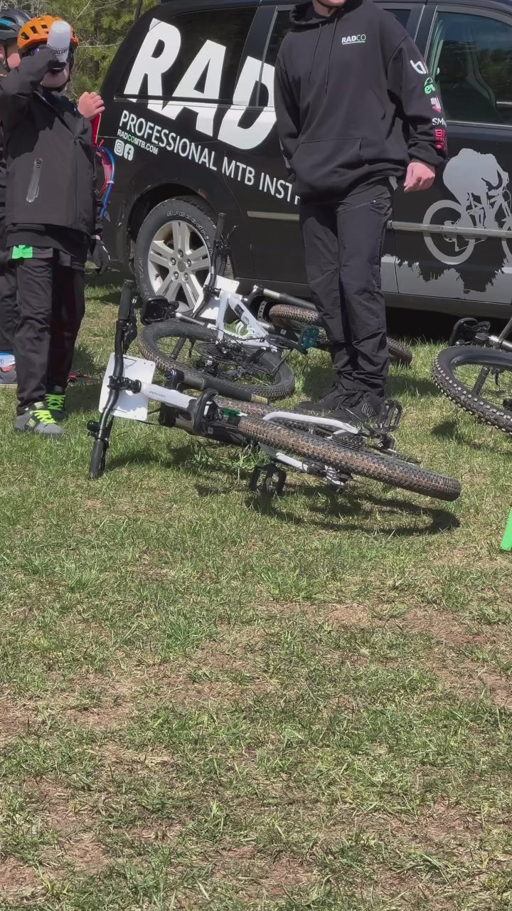 kids mountain bike camp lessons